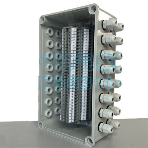 electrical enclosure terminal block|electrical enclosure with cable clamps.